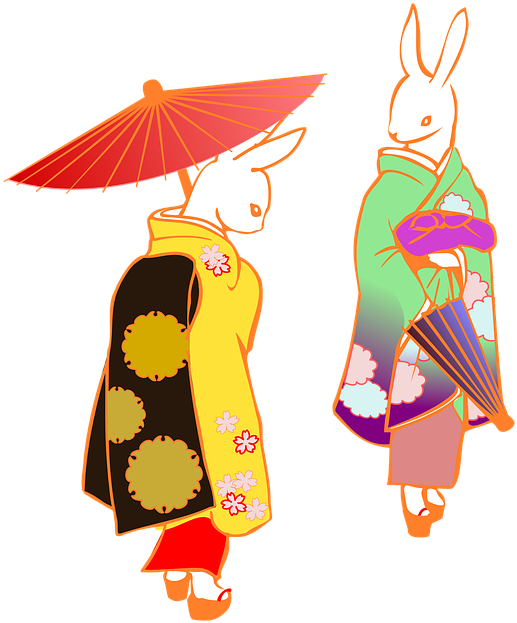 Beach Umbrella Cartoon 21, Buy Clip Art - Kimono (540x720)
