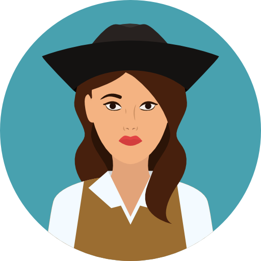 Pirate Free Icon - French Girl Cartoon Png (512x512)