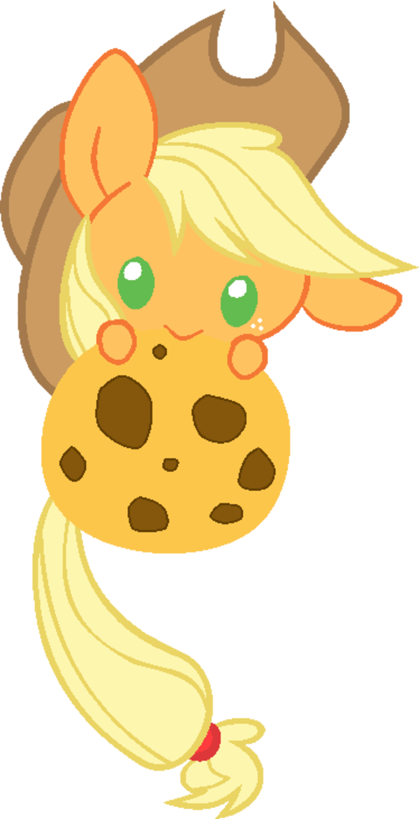 Applejack - My Little Pony Apple Jack Chibi (600x1173)