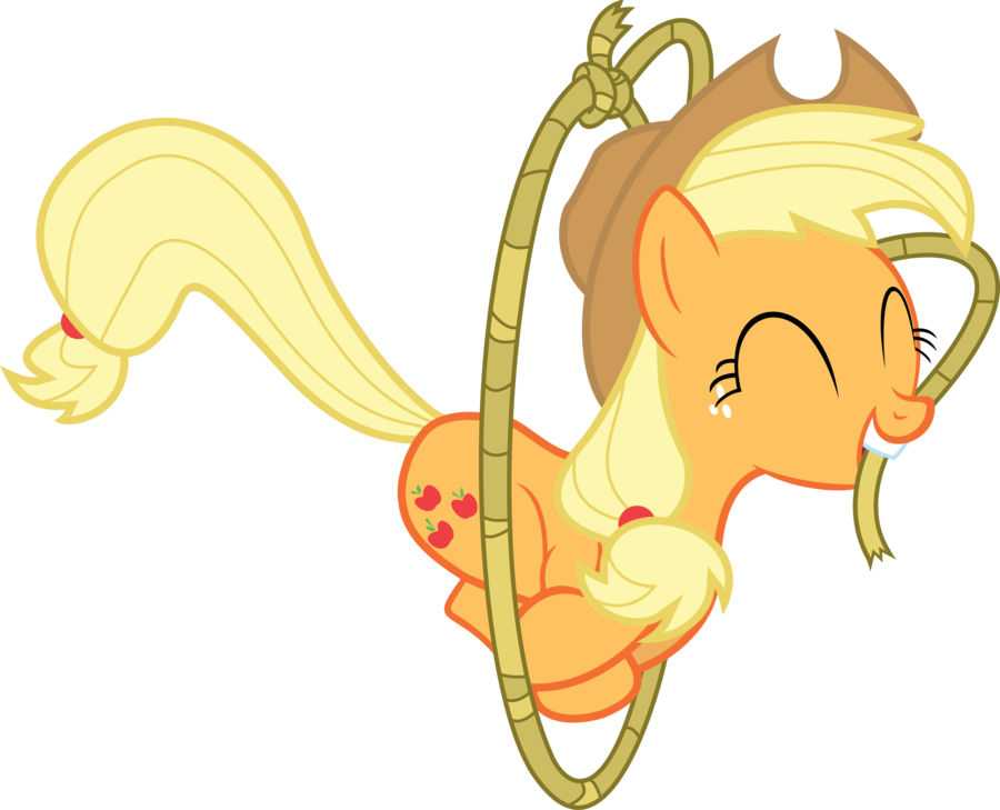 More Like Pastry Applejack By Saveman71 - Mlp Applejack Lasso (900x729)