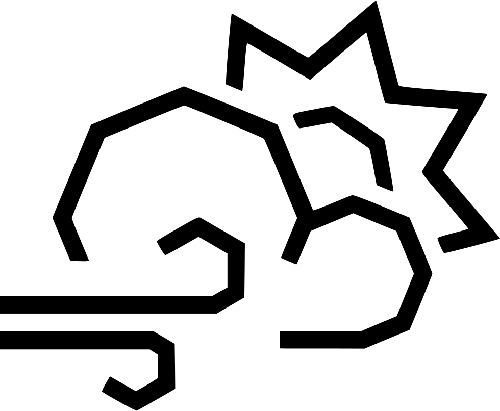 Day Sun Cloud Wind Svg Png Icon Free Download - Cloud (980x806)