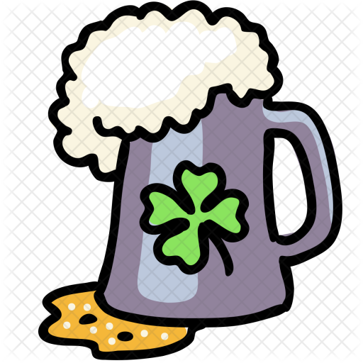Beer Icon - Beer Glass Outlien (512x512)