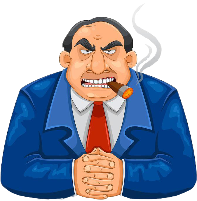Admin1 Вывел - Cartoon Guy With Cigar (700x700)