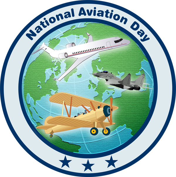 Happy National Aviation Day - Happy National Aviation Day (600x603)