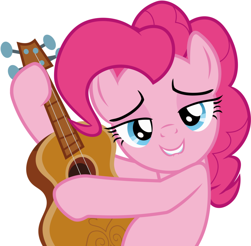 Theartsyemporium 62 0 Pinkie Pie - Pinkie Pie Playing Guitar (1024x1006)