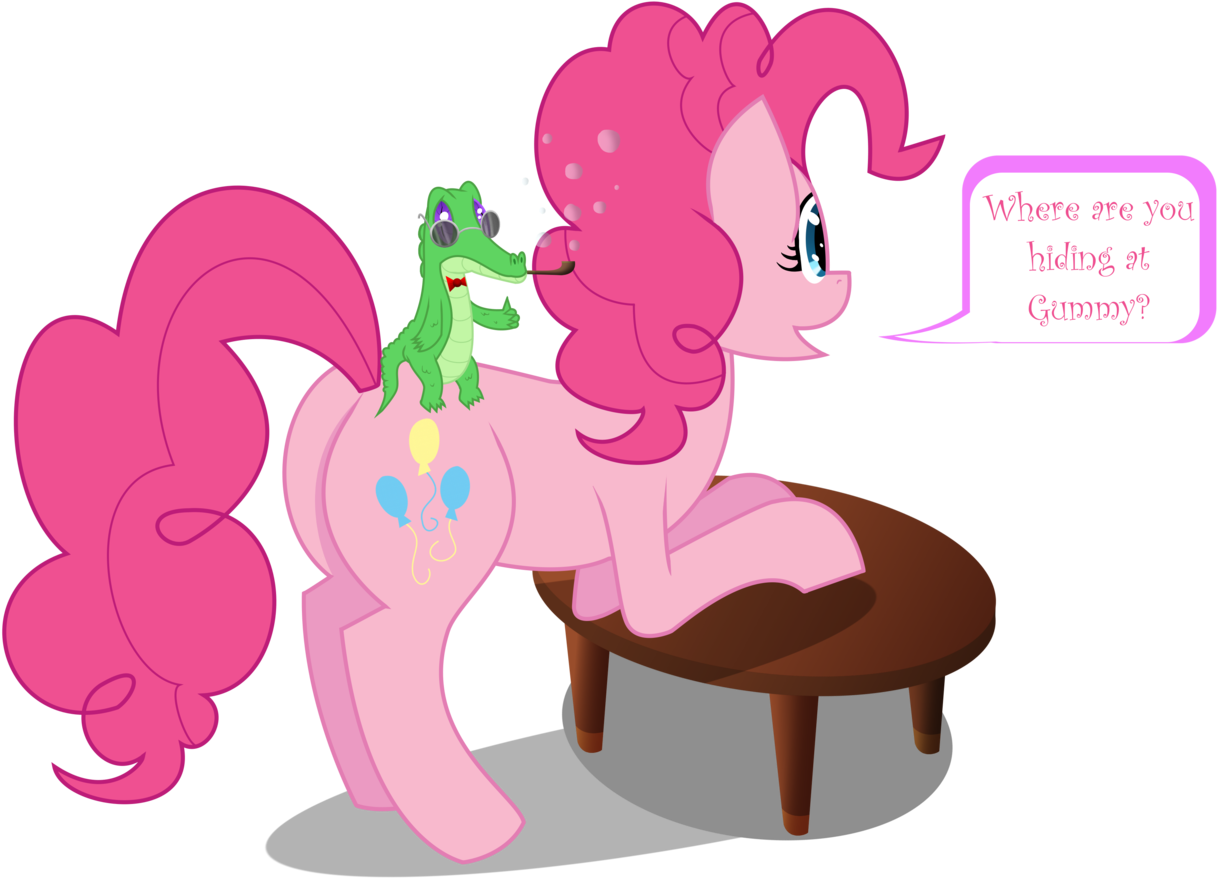 Pinkie Pie Gummy By Super Zombie-d5msw0 - Digital Art (1280x965)