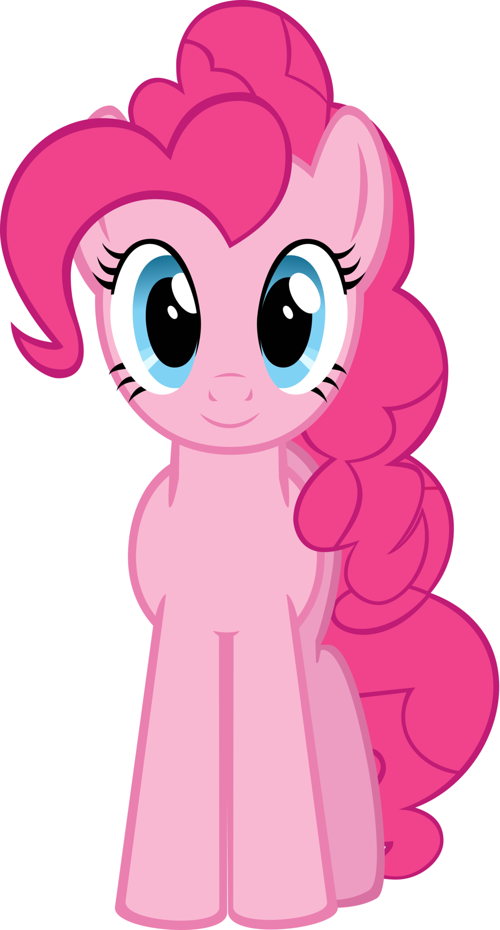 พิงค์กี้พาย - Mlp Pinkie Pie Scared (1024x1902)