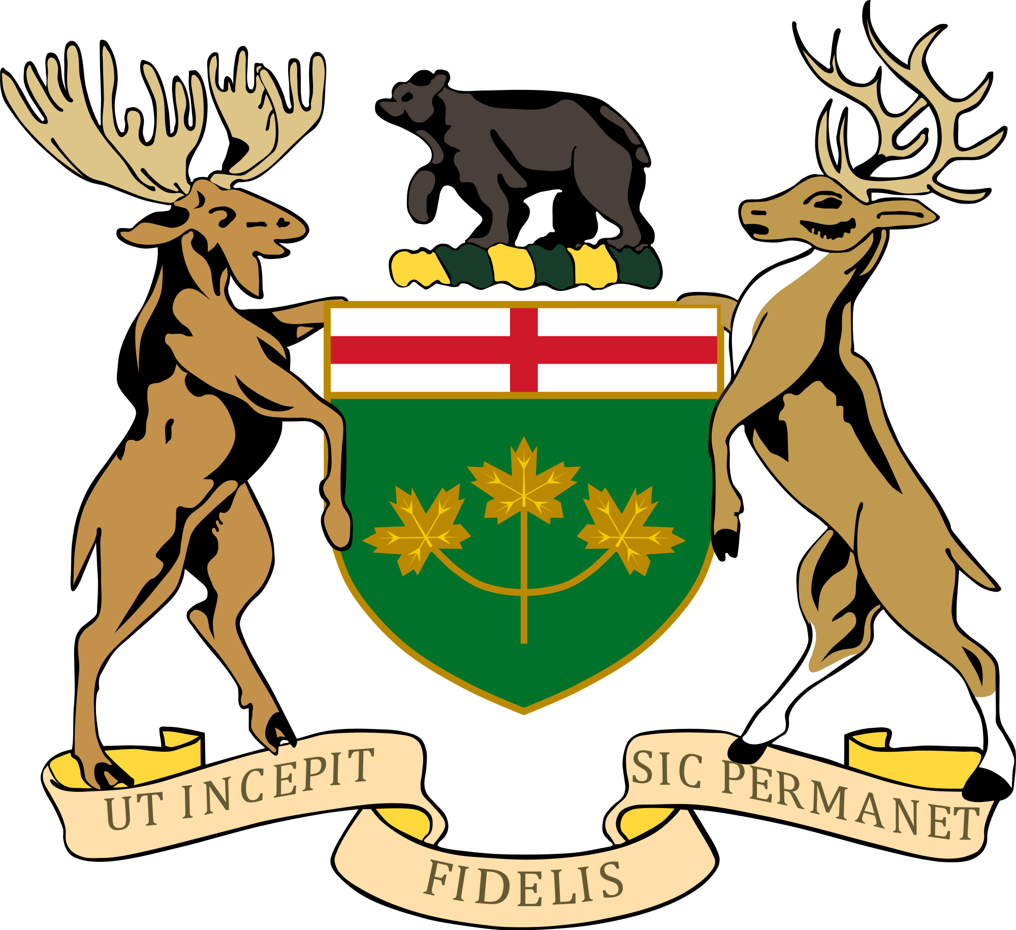Open - New Brunswick Coat Of Arms (2000x1831)