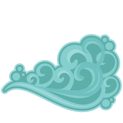 Wave Clipart Cute - Cute Waves Png (432x432)
