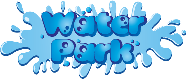 Wave Clipart Water Fun - Water Theme Park Logo (640x279)