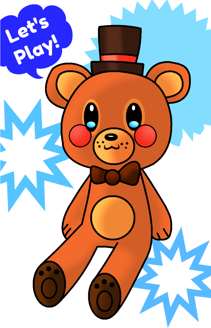 Let's Play By Joytobegennevive - Teddy Bear (714x1118)