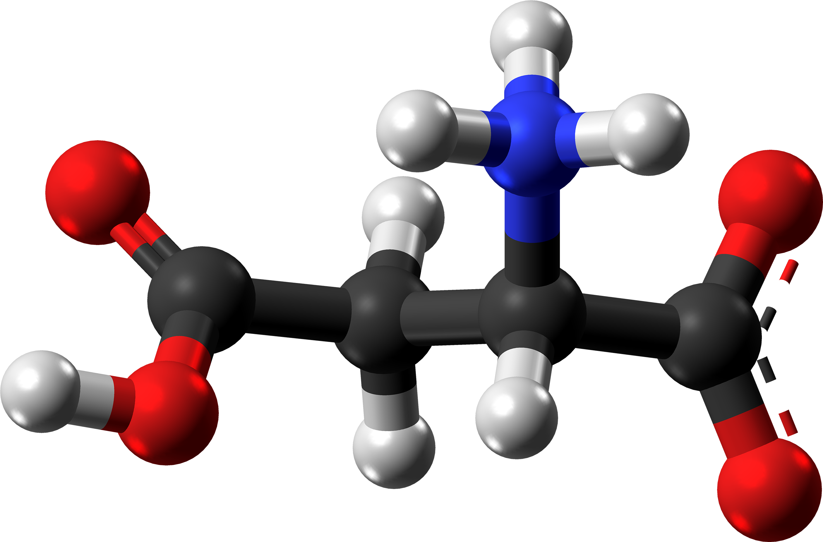 Ethanol Ball And Stick Model (3000x2040)