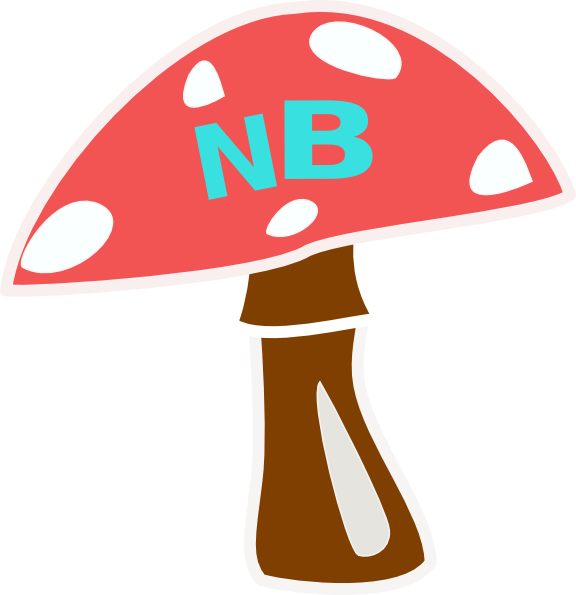 Red Top Mushroom Revised Clip Art At Clker - M For Mushroom (576x595)