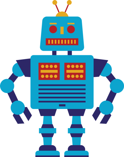 Robot Clip Art Free Clipart Images - Gadgets And Gizmos Vbs (400x506)