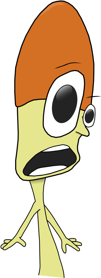 Mushroom Character - Illustration (381x1000)