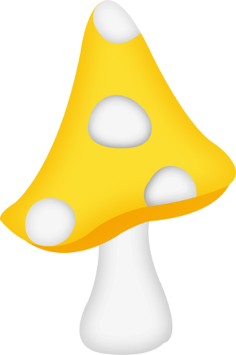 Mushroom6 - Pink Mushroom Clipart Png (333x500)