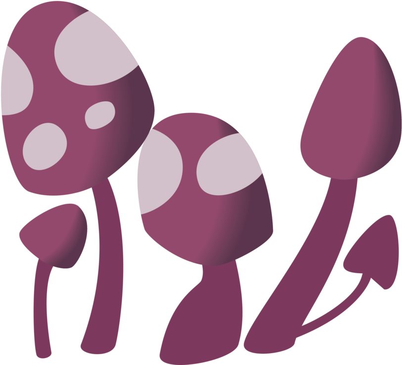 Mushrooms By Geonine On Clipart Library - Mushrooms By Geonine On Clipart Library (900x781)
