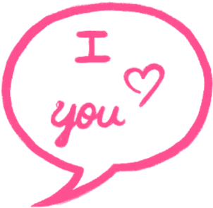 I Love Heart Emoji Material, Emoji, Abstract, Background - Random Love Doodles (360x360)