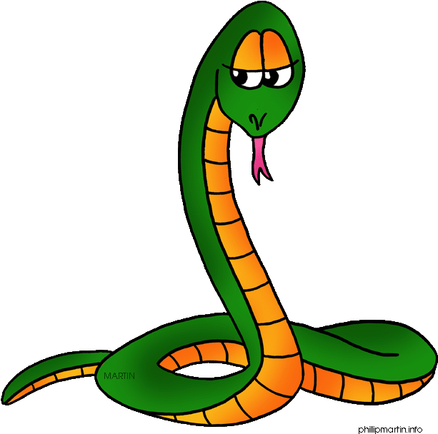 Animal Clipart Snake - Animals Clipart (637x648)