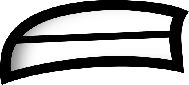 Sad Mouth Png - Agk Teeth (652x295)