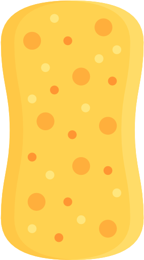 Sponge Free Icon - Sponge (512x512)