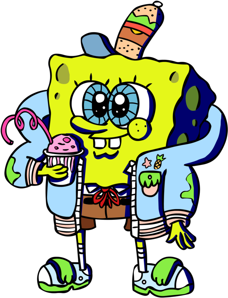 Cute Sponge By Spong18775 - Sponge (769x1038)
