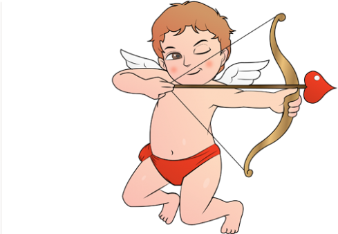 Even Cupid Texts - Girl (588x337)