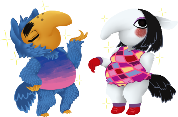 Anteaters By Encyender - Animal Crossing Anteater (640x480)