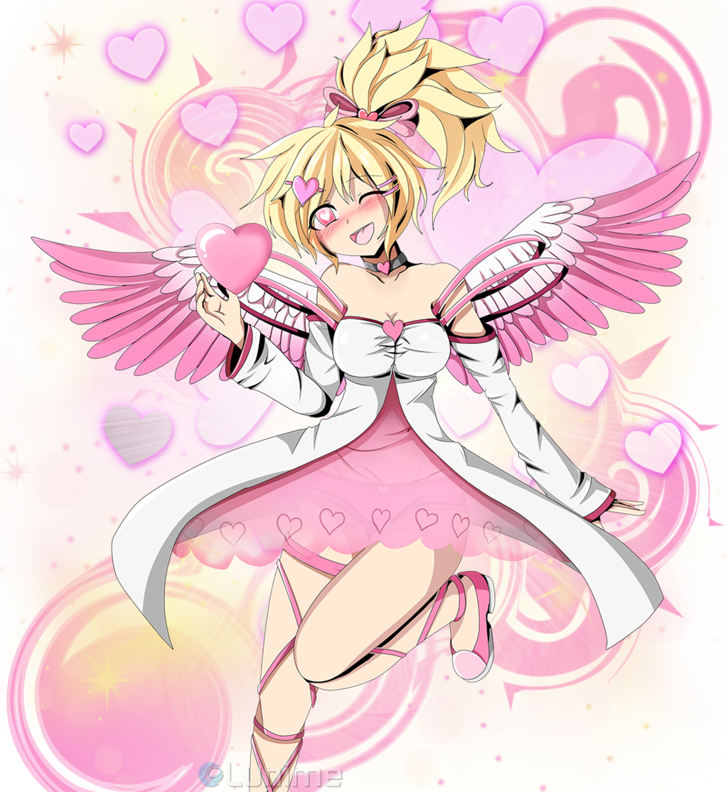 Valentine Cupid [gacha World Portrait] By Lunimegames - Gacha World Cupid Valentine (1024x1114)