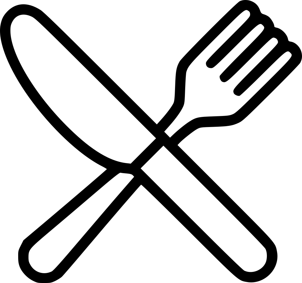 Fork Knife Food Restaurant Lunch Cutlery Comments - Imagen De Cubiertos Para Colorear (980x920)