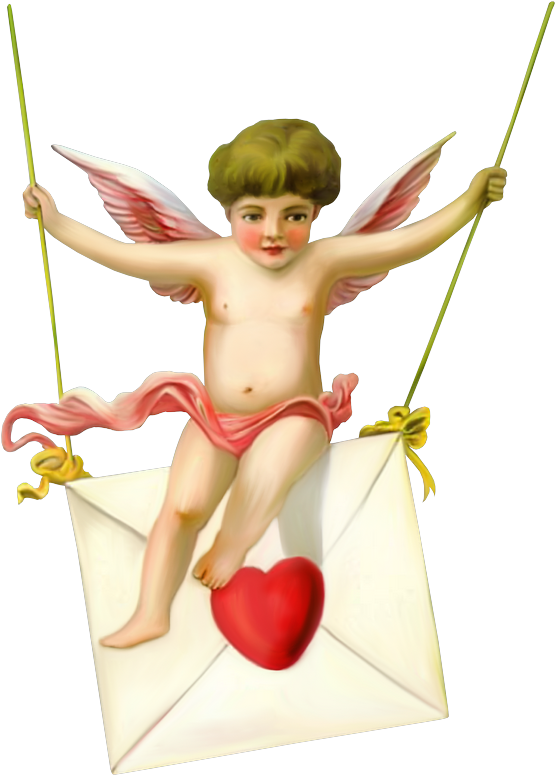 Png Клипарт "cupids" - Valentine Cards (580x800)