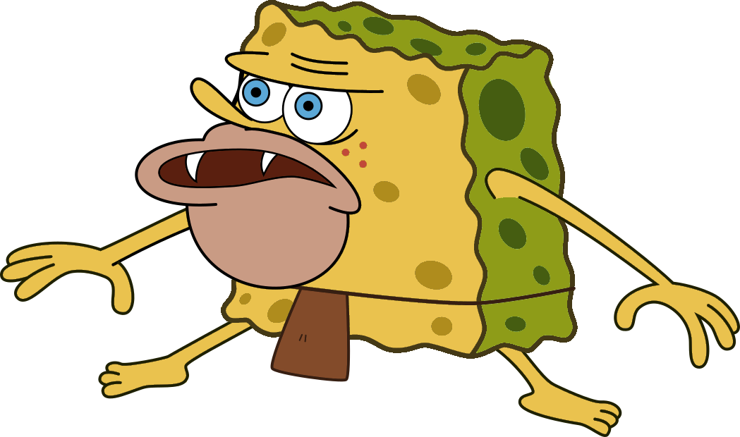 Spongegar/primitive Sponge/caveman Spongebob Meme - Mr Krabs Meme (1049x620)