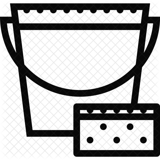 Sponge, Bucket, Plumber, Cleaning, Electrical, Work - Window (512x512)