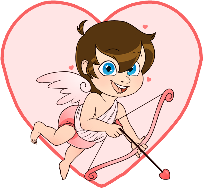 Valentines Day Stream By Zee Rage - Cartoon (719x668)