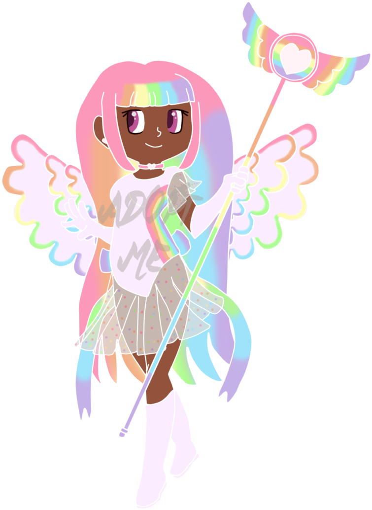 Magical Girl Adopt - Cartoon (758x1055)