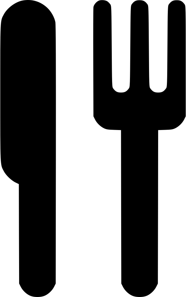 Food Eat Restaurant Fork Knife Comments - Illustration (614x980)