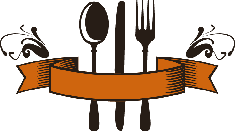 Knife Fork Logo Spoon Restaurant - Spoon And Fork (751x420)