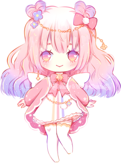 [closed] Cotton Candy Cupid ~ Adopt Auction By Vanilla-cherie - Manga (498x664)