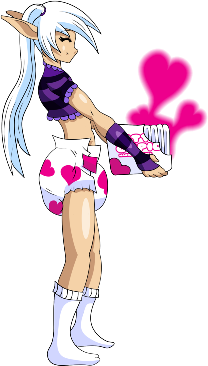 Little Cupids Magical Diapers By Aungshadow Little - Cartoon (1024x1408)