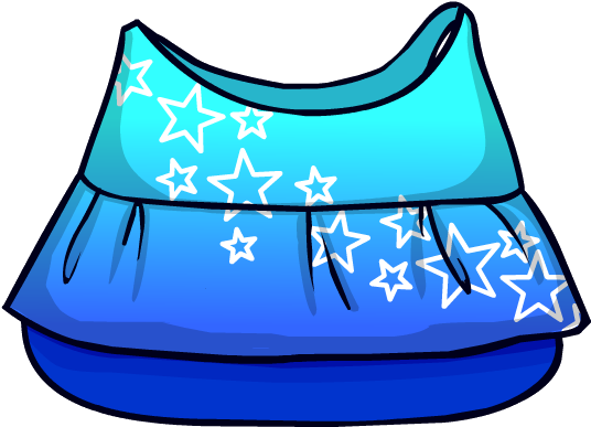 Blue Star Swimsuit Clothing Icon Id 4094 - Club Penguin Swimsuits (555x405)
