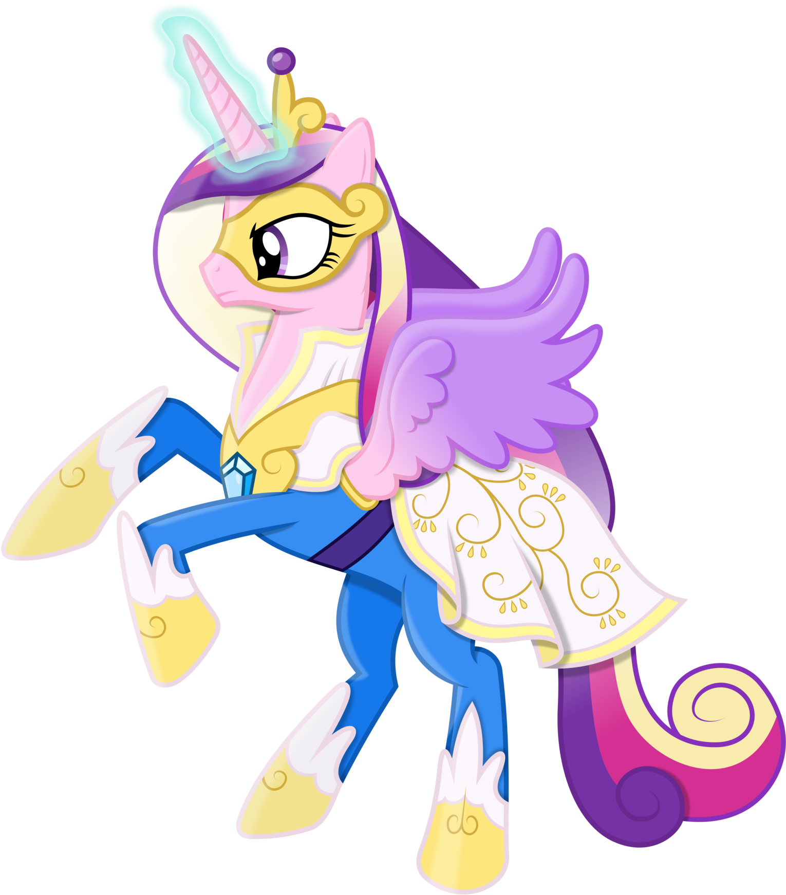 Princess Cadance As A Power Pony By 90sigma - Princess Cadence Power Pony (1600x1817)