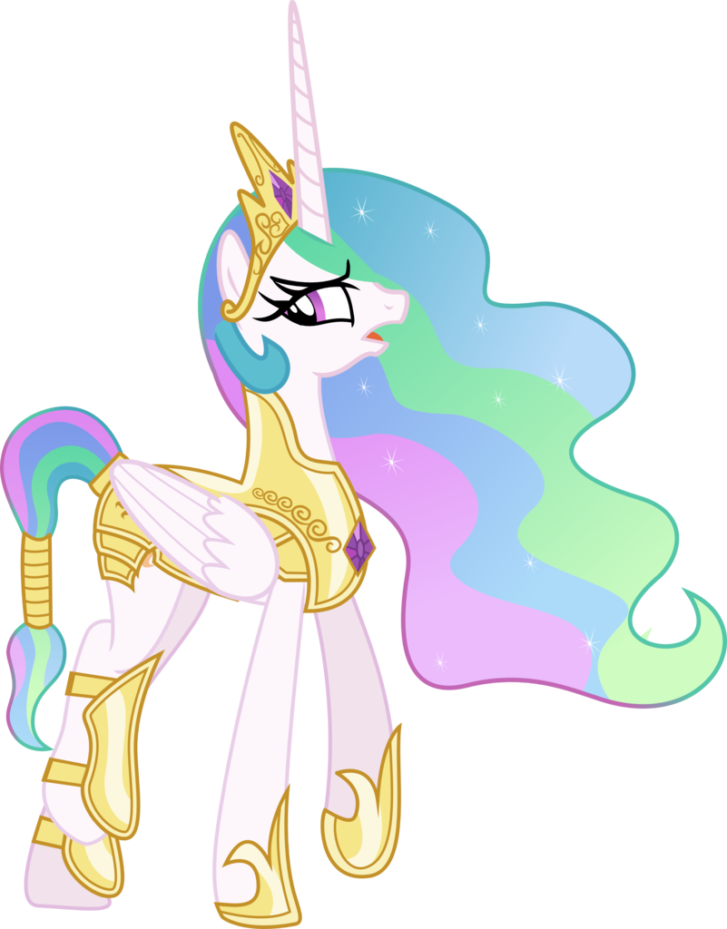 Princess Celestia Pony Mammal Fictional Character Vertebrate - My Little Pony: Friendship Is Magic (801x1024)