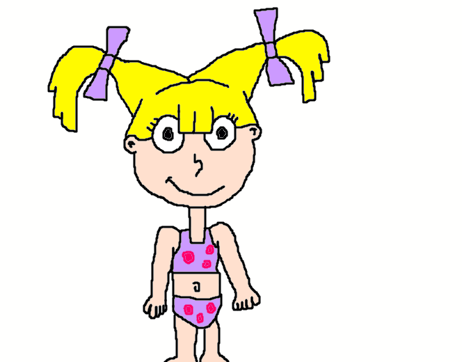 Angelica Pickles In A Bikini By Mikejeddynsgamer89 - Pinky, Elmyra & The Brain (664x520)