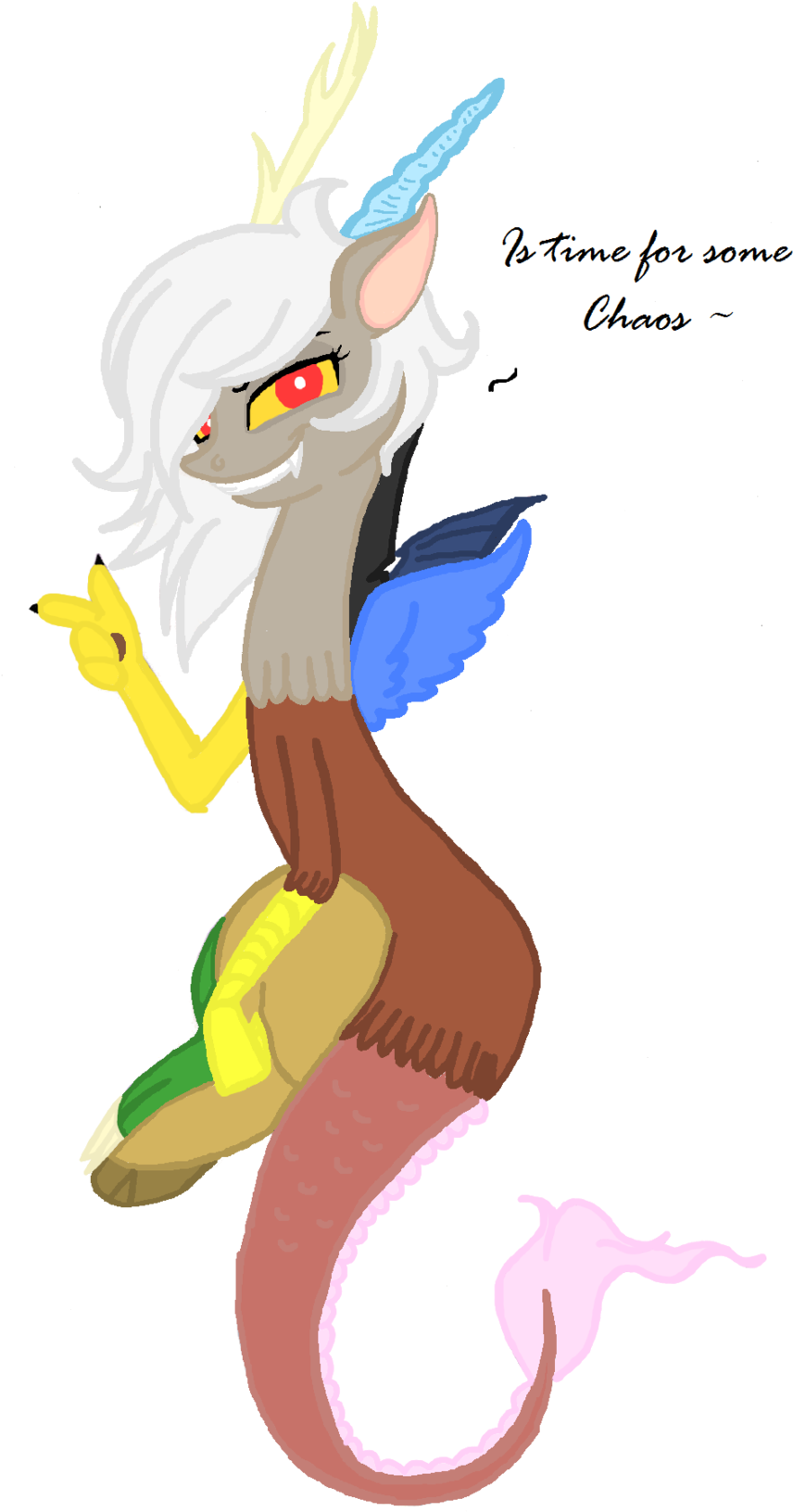 Chaos Princess Celestia Spike Rarity Princess Luna - My Little Pony Eris (900x1669)