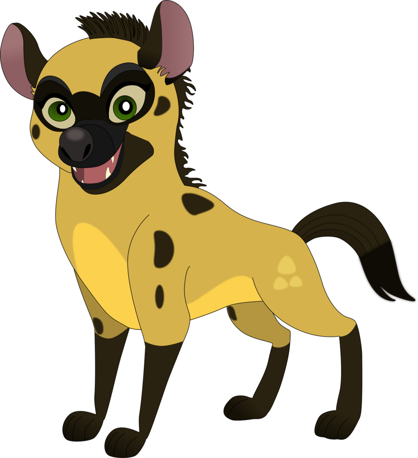 My 1st Hyena Oc, Sandy By Flutterflyraptor - Lion Guard Hyena Oc (854x936)