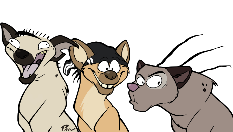 2013 08 18 Ed Edd N Eddy Hyenas By Pain Hyena - Hyena (896x510)