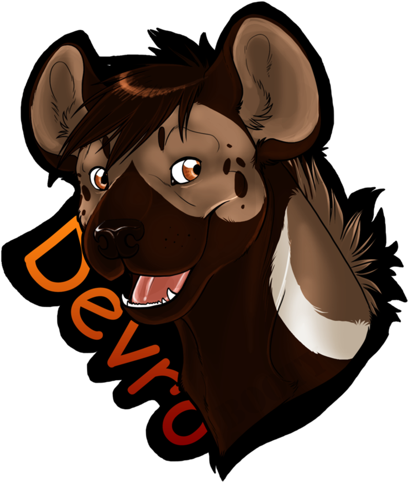 Ga- Devro Hyena Face By Soldieryena - Illustration (821x972)