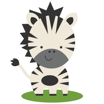 Scrapbooking Svg Files Perfect For All Digital Cutting - Miss Kate Cuttables Zebra (432x432)