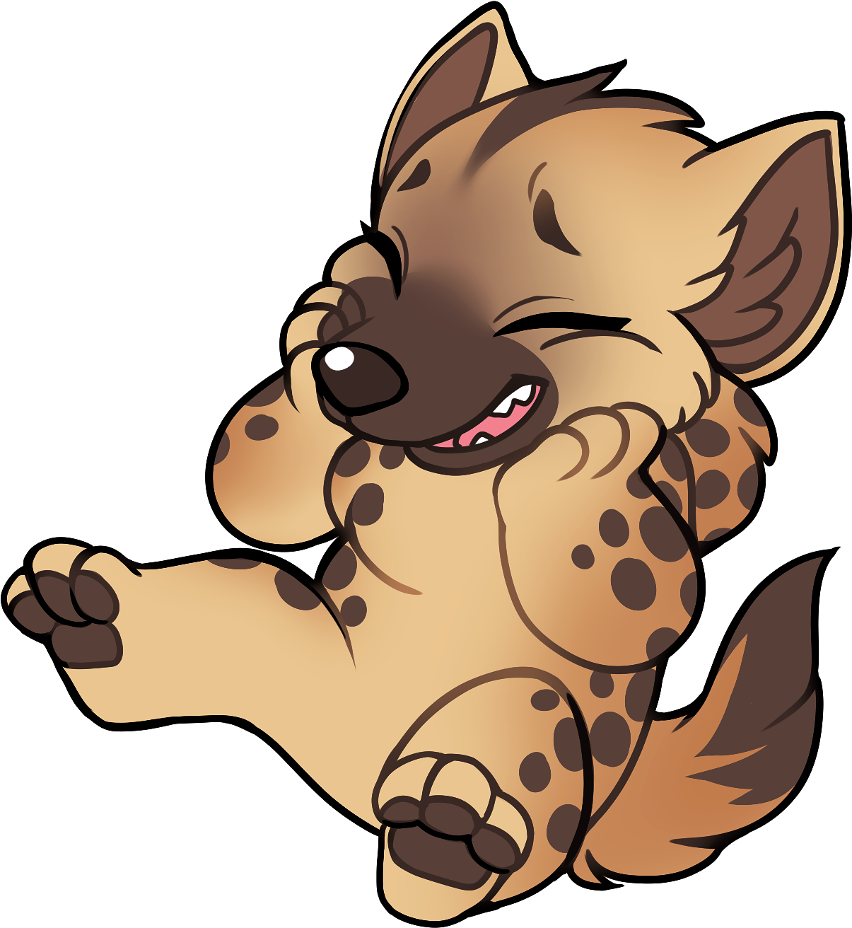 Furvilla Hyena - Sticker - Hyena Furvilla (1350x1350)