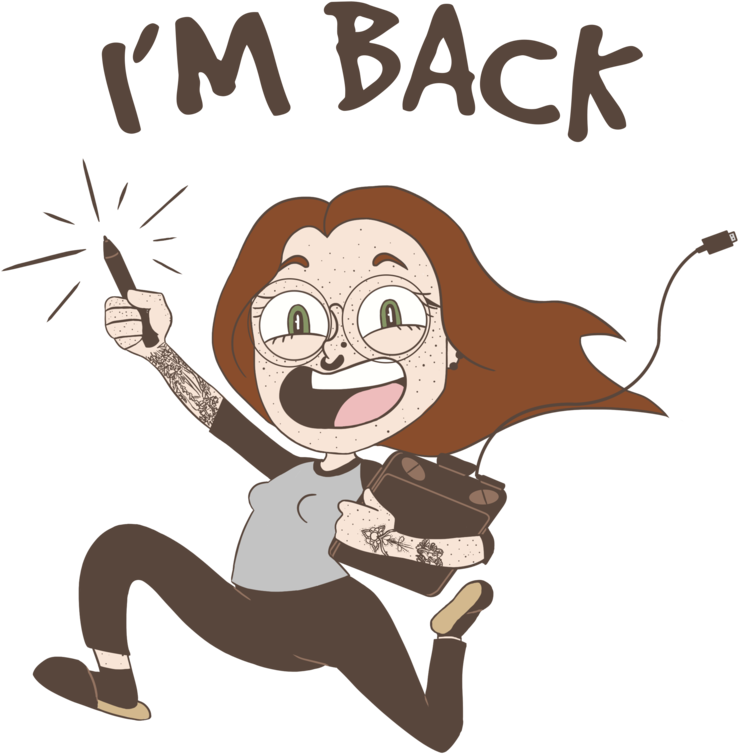 Im Back By Igrapeyou - Comics (900x783)